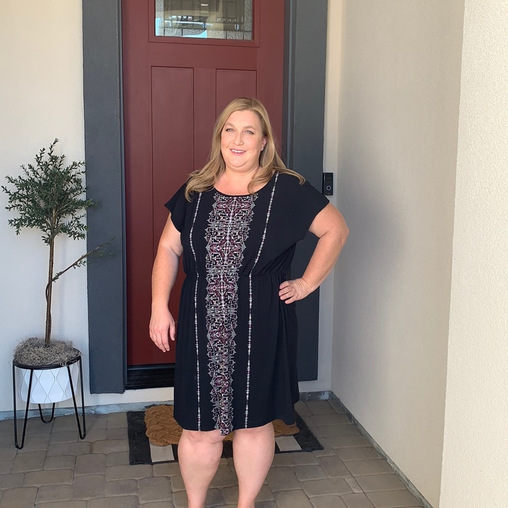 Maurice’s Midi Dress with a Criss Cross Back
